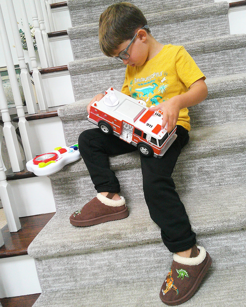 TODDLERS' DINO BROWN