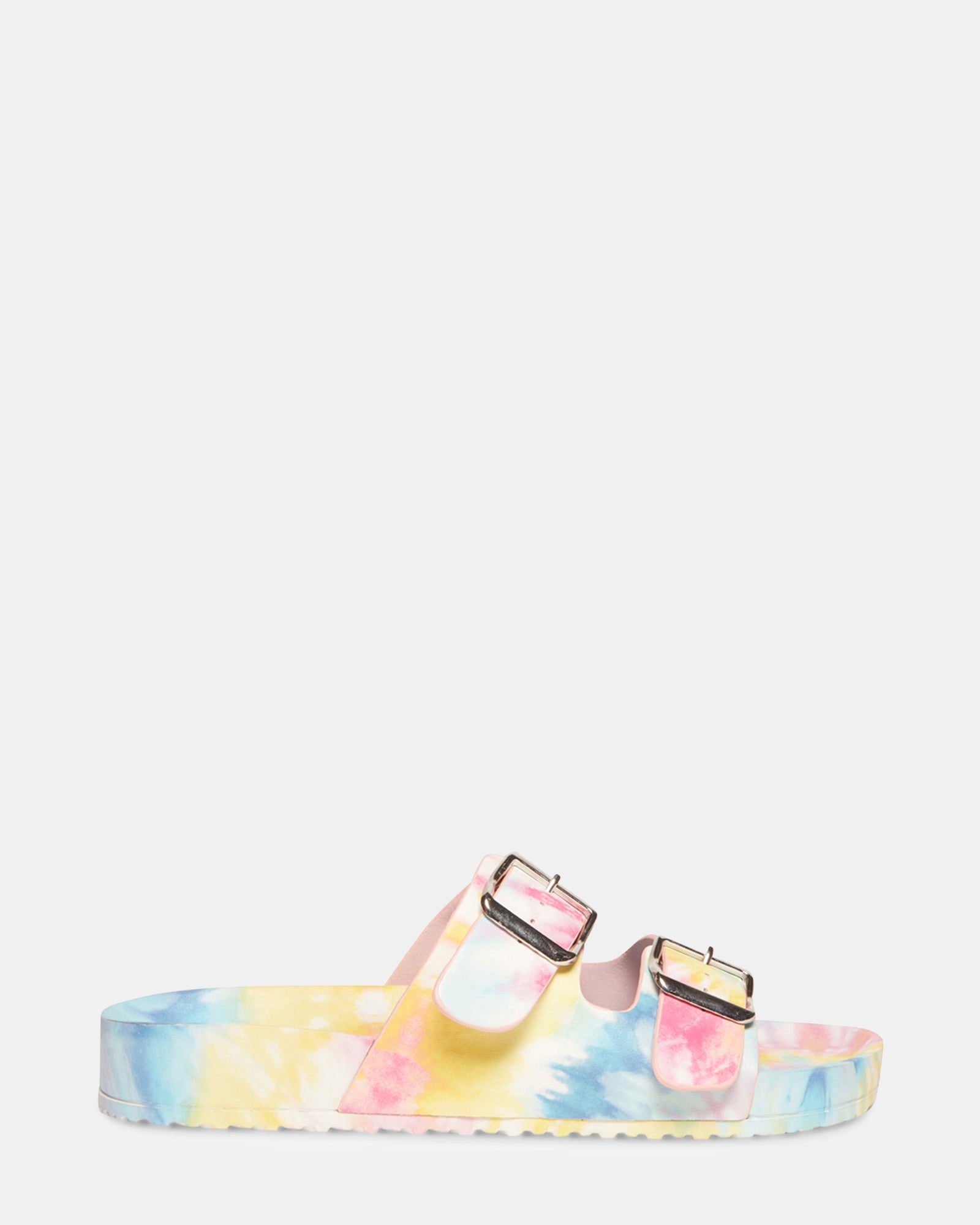TEDDY-T PASTEL MULTI Tie Dye Slides – Steve Madden - Main Image