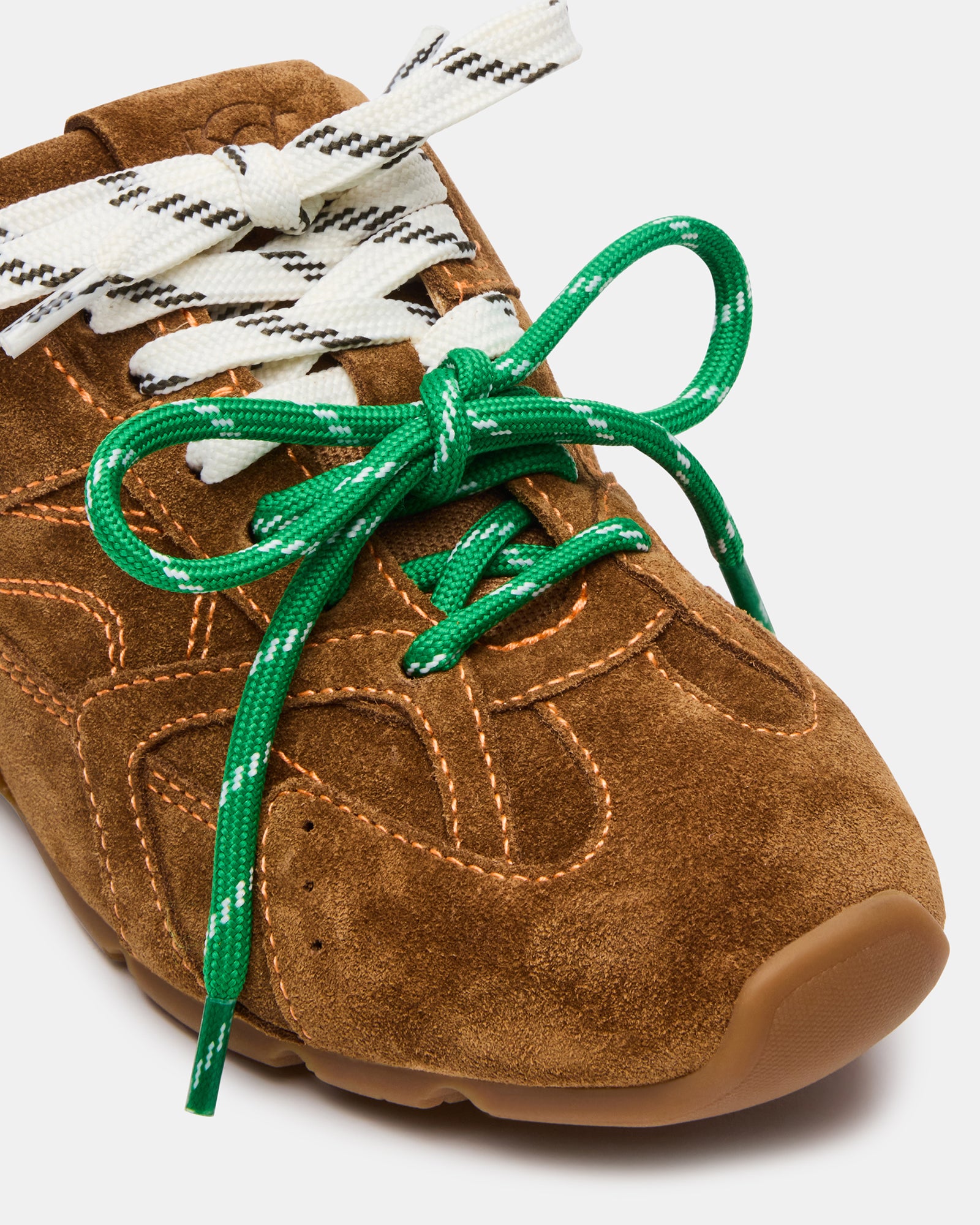 AZIEL MULE SNEAKER & SHOELACE GREEN – Steve Madden