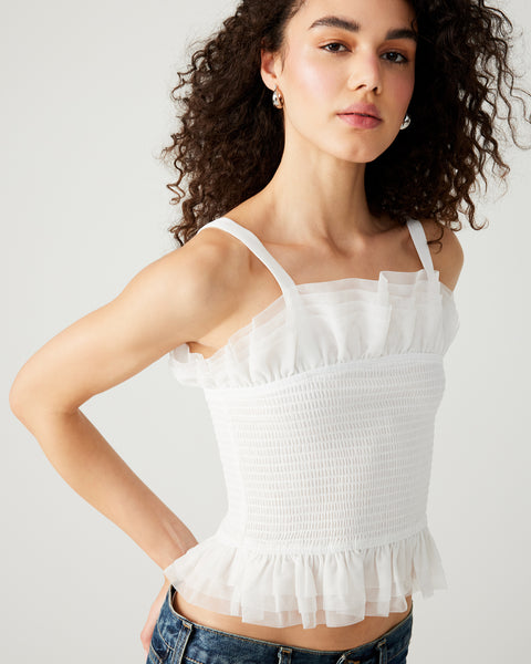 RHIANNON Top Ivory | Women