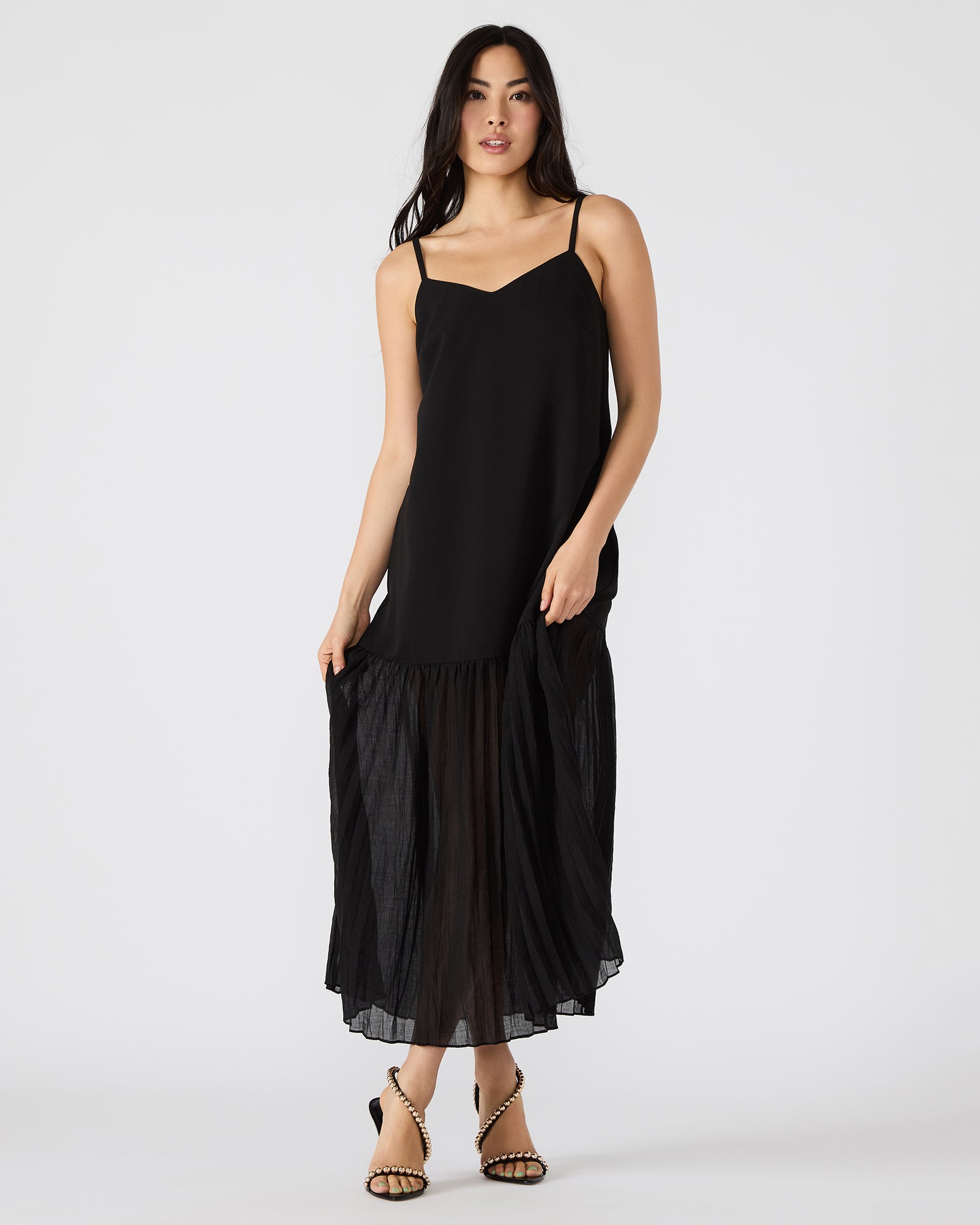 Steve Madden Women's Ember Dress, Black, XS Steve Madden Women's Ember Dress, Black, XS
