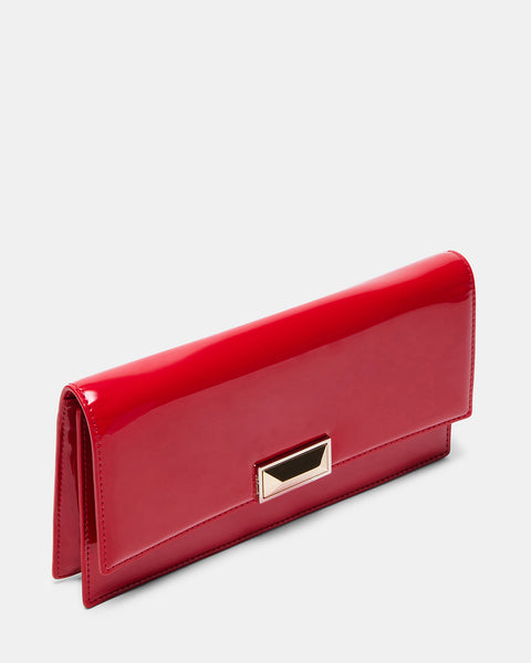 MODEL Bag Red Patent  Women's Crossbody Clutch Bag – Steve Madden