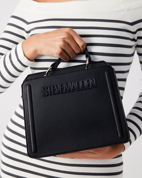 Crossbody steve madden purse black Clearance