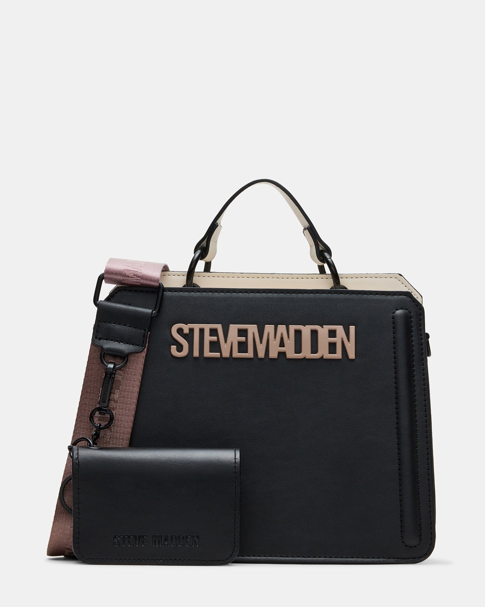 Steve Madden【センスUP】EVELYN バッグ EVELYN Bag Black/Multi Top Handle Crossbody Bag – Steve Madden