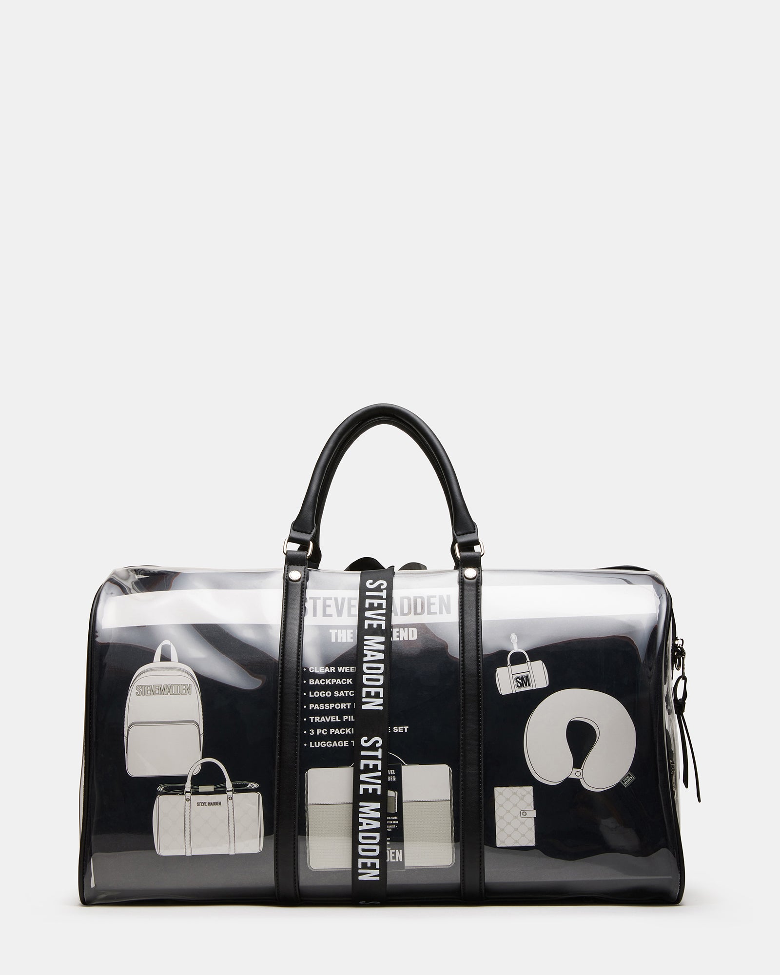 PIECE DUFFEL Gift Set Black Women's Travel Bag Gift Set – Steve