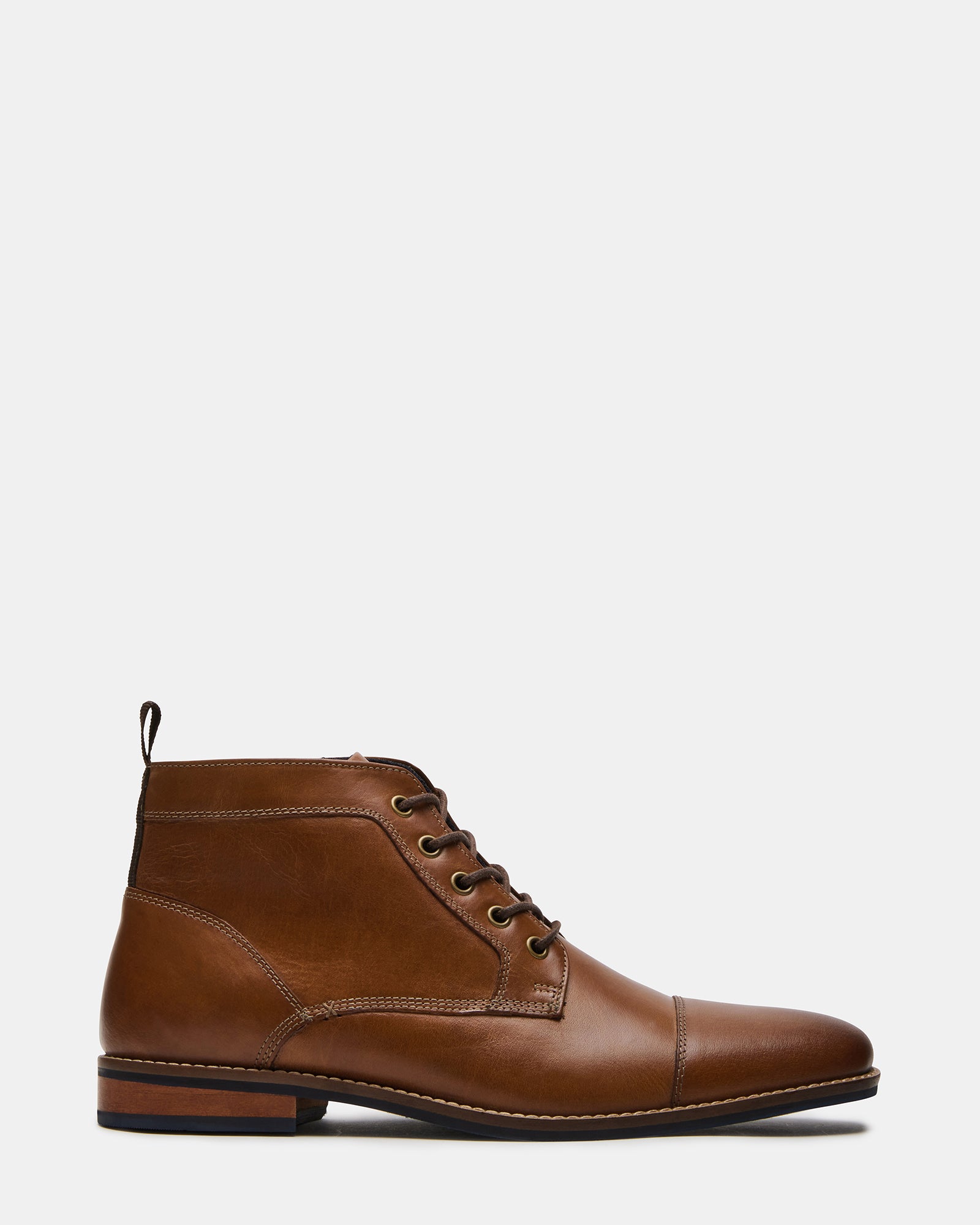 Steve Madden Men's P Bowery Lace Up Side Zipper All Day Wear Chukka Bo