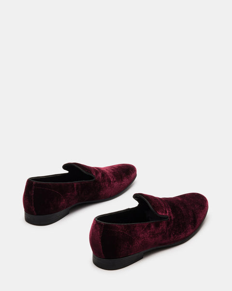 velvet loafers