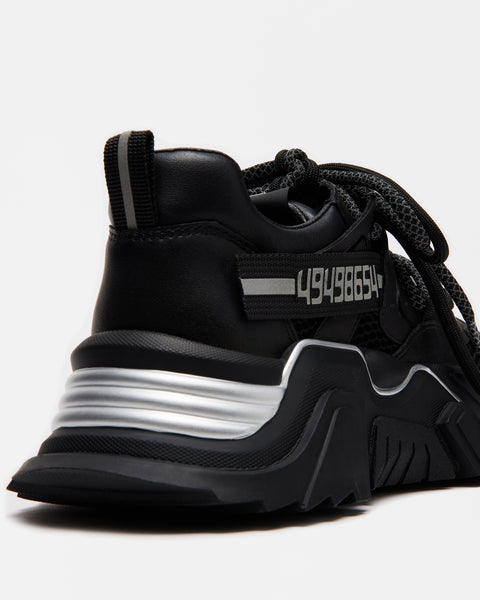 Versace Chain Reaction Chunky Sneakers in Black for Men