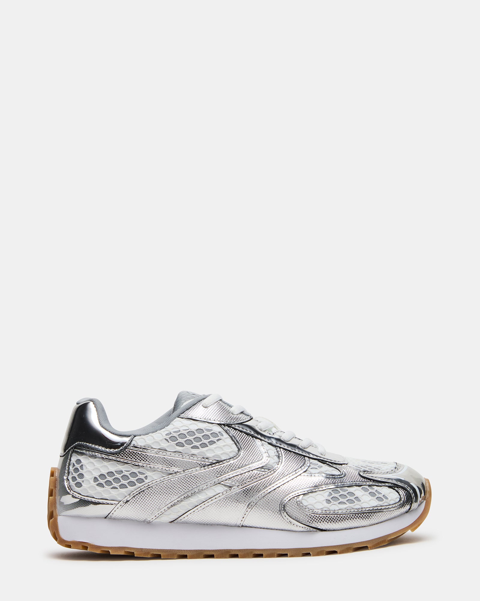 Steve Madden Mariano Metallic Mule in Blue Steve Madden Mariano Metallic Mule in Blue