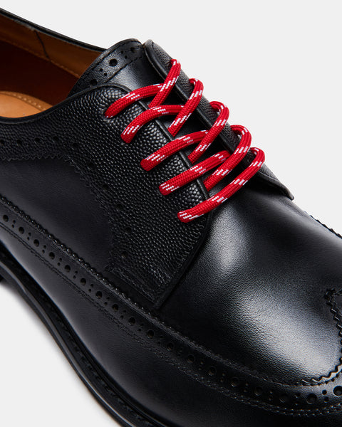 Mens black dress shoes steve madden Clearance