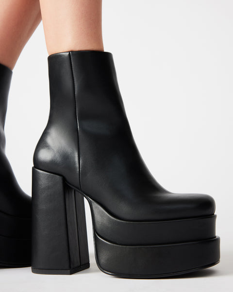 Black Platform Ankle Booties | Womens | 7.5 (Available in 8.5, 8, 9, 10, 11) | Lulus