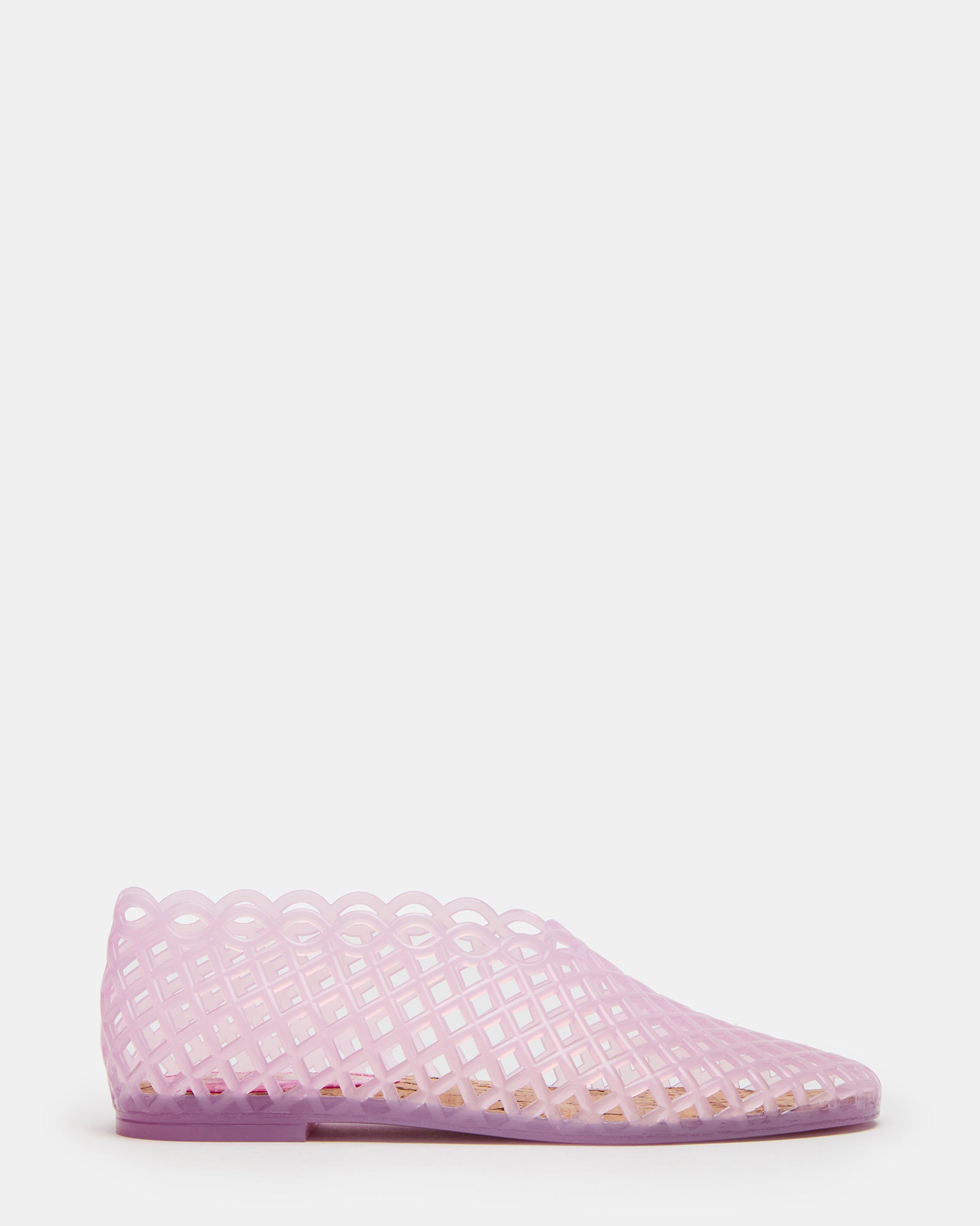 GROVE Pink Square-Toe Jelly Women's Flat – Steve Madden