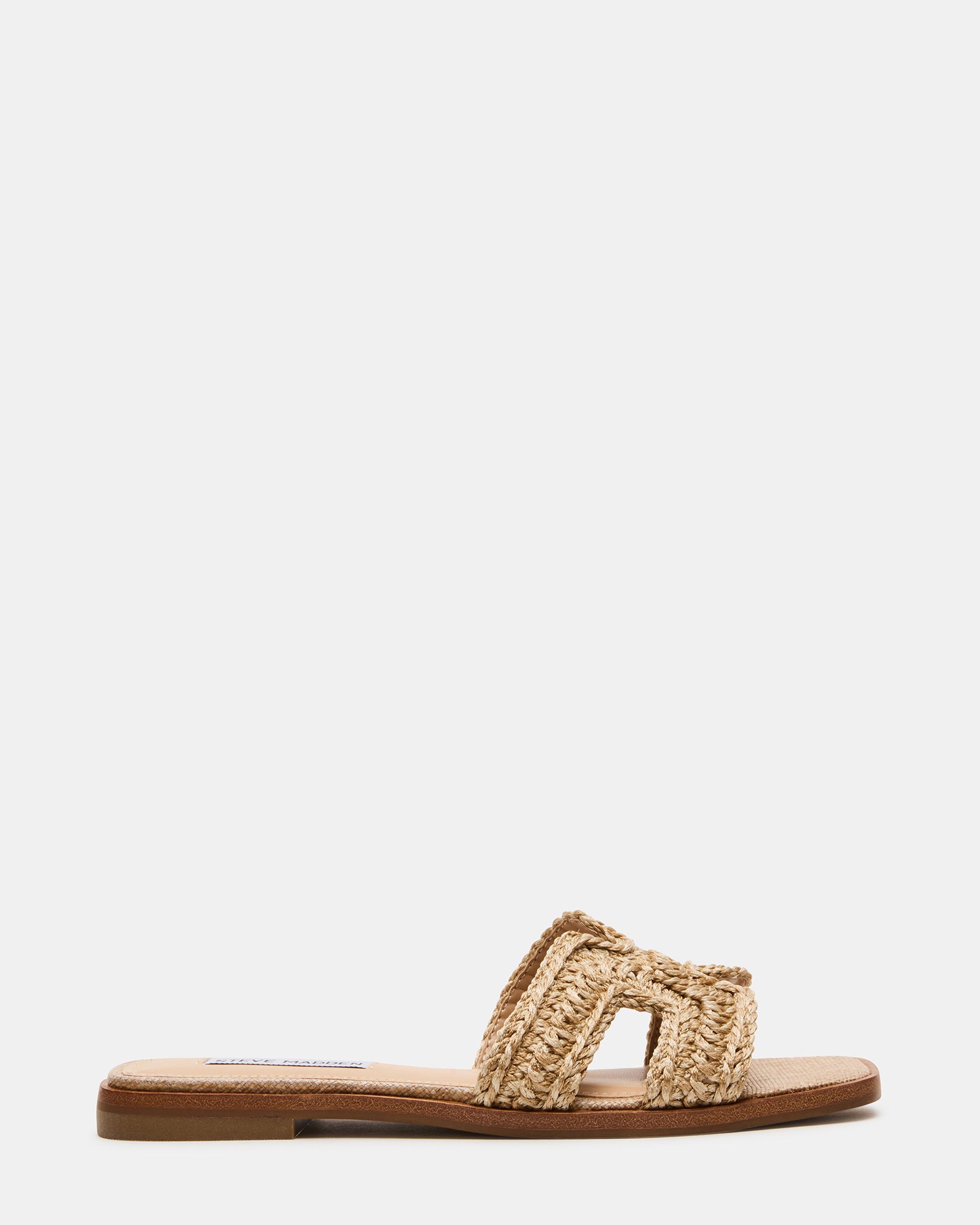 HADYN Crochet Raffia Women's Designer Sandal – Steve Madden