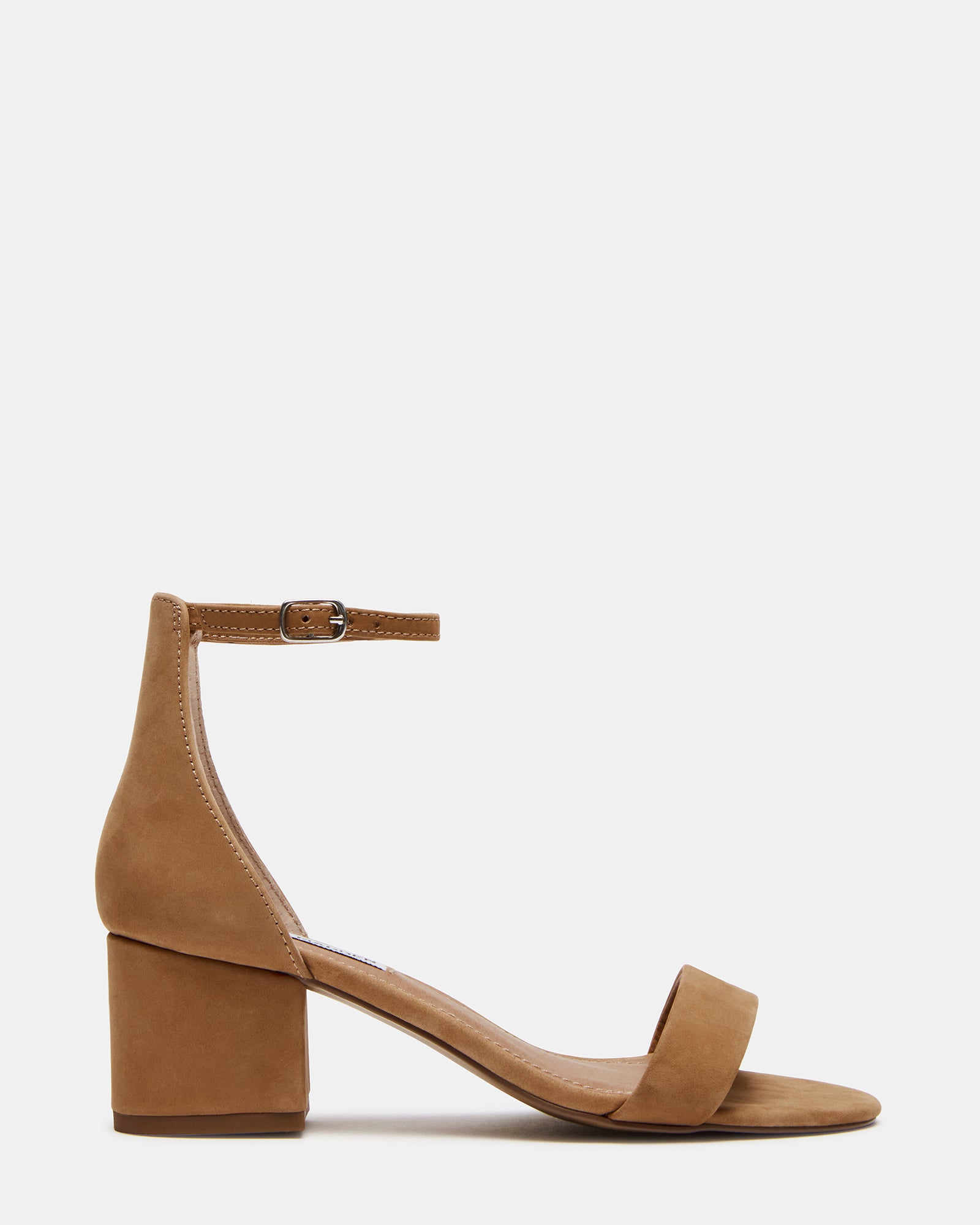 IRENNEW Tan Nubuck Women's Wide Width Heeled Sandal – Steve Madden