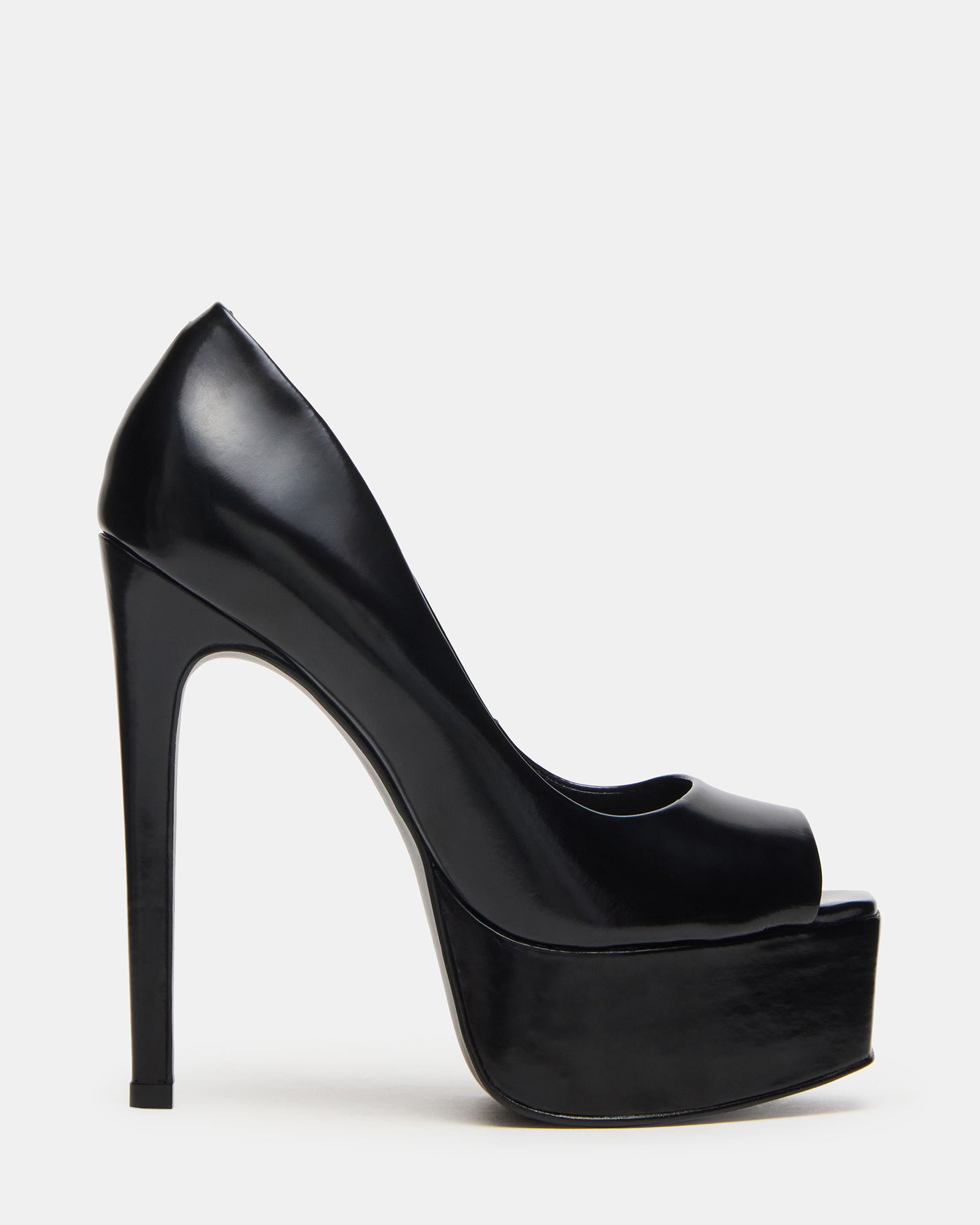 IVES Black Box Platform Square-Toe Stiletto Women's Heel – Steve