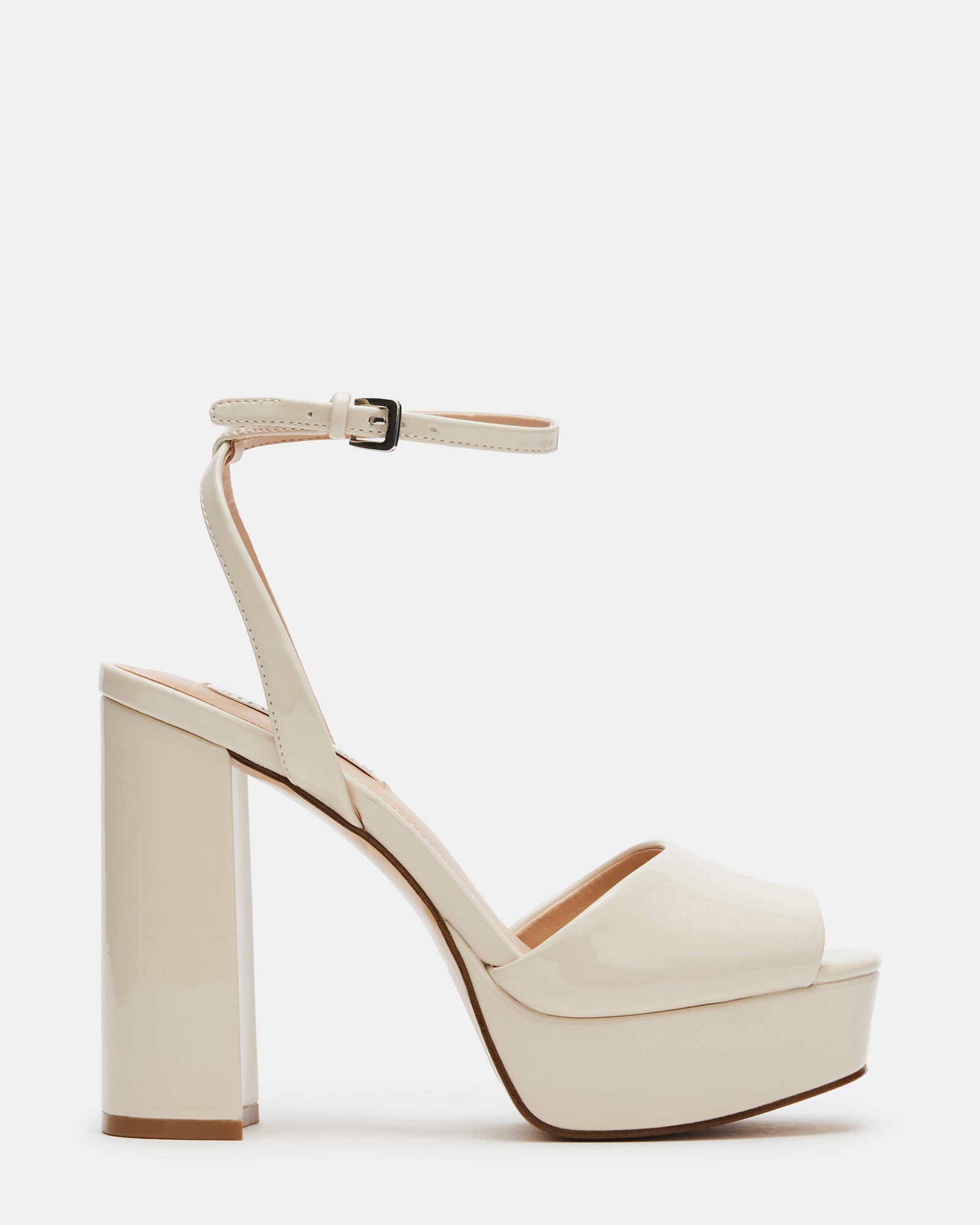 LOURDES Bone Patent Platform Heel Women's Heels – Steve Madden