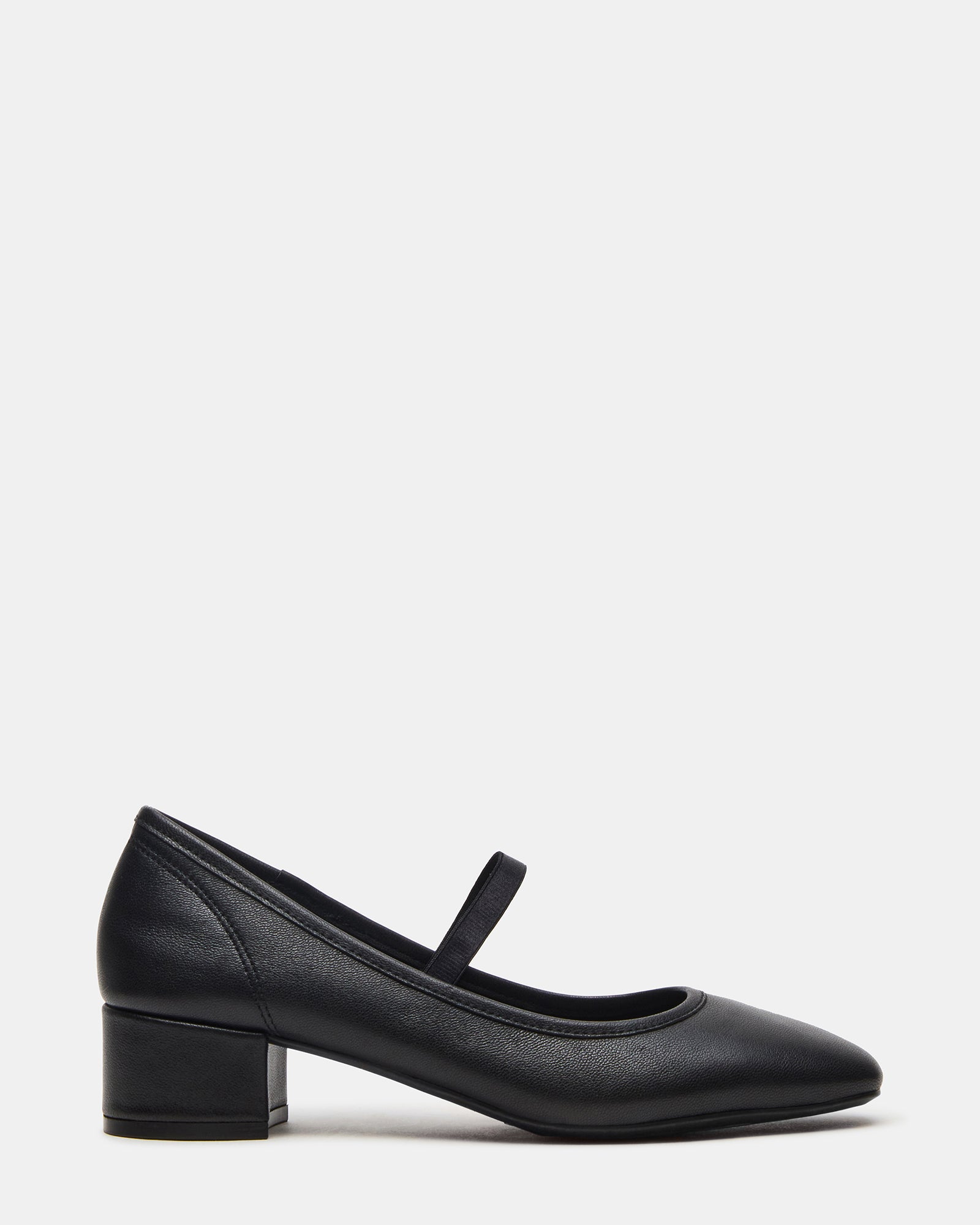 Steve Madden Women's Mural Block Heels - Black - Size 9 - Leather Steve Madden Women's Mural Block Heels - Black - Size 9 - Leather