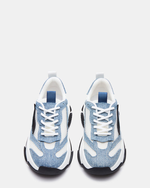 Denim Sneakers | Dark Blue