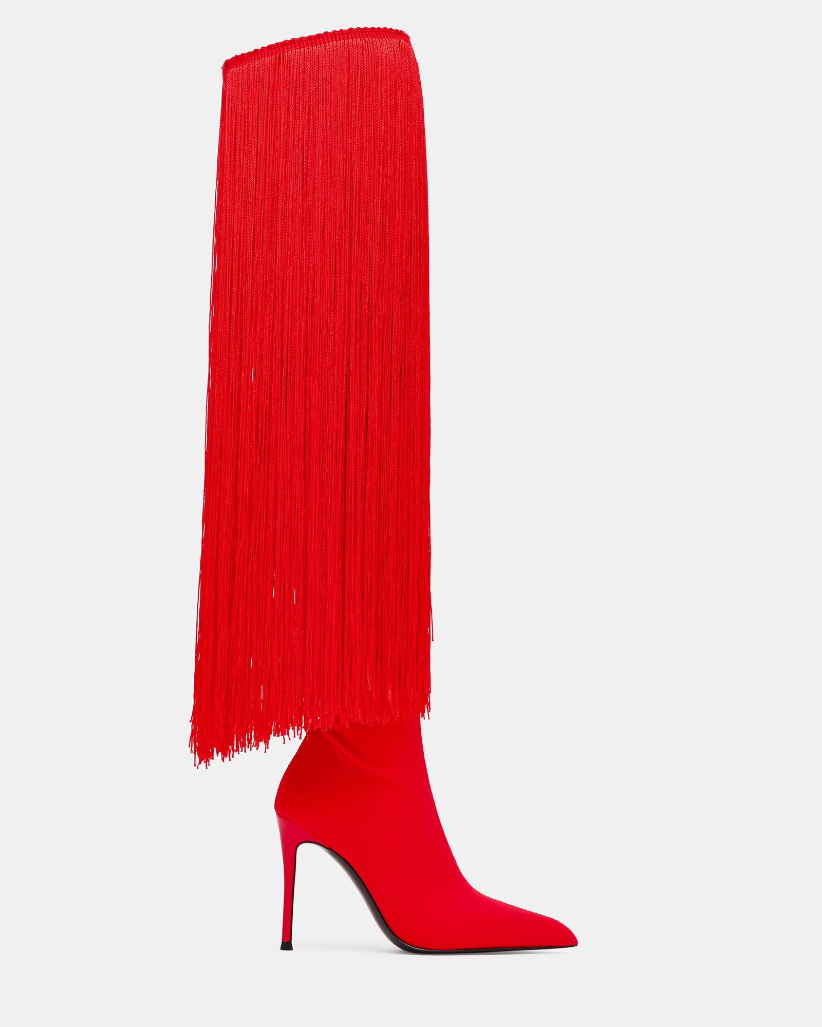 Steve Madden Women's Provoque Pointed Toe Boots - Red - Size 8.5