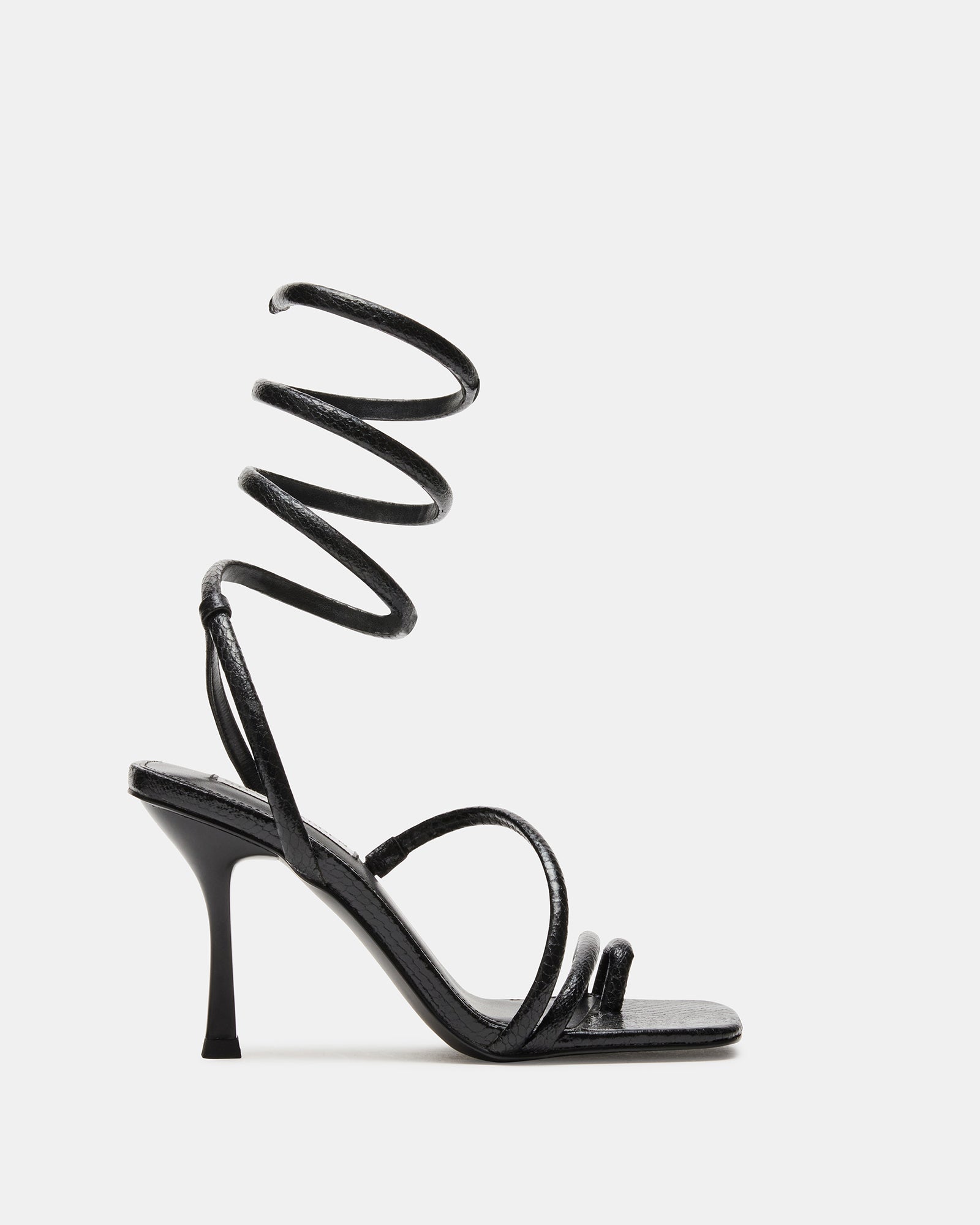 SHANTELLE Black Strappy Heel Women's Heels – Steve Madden