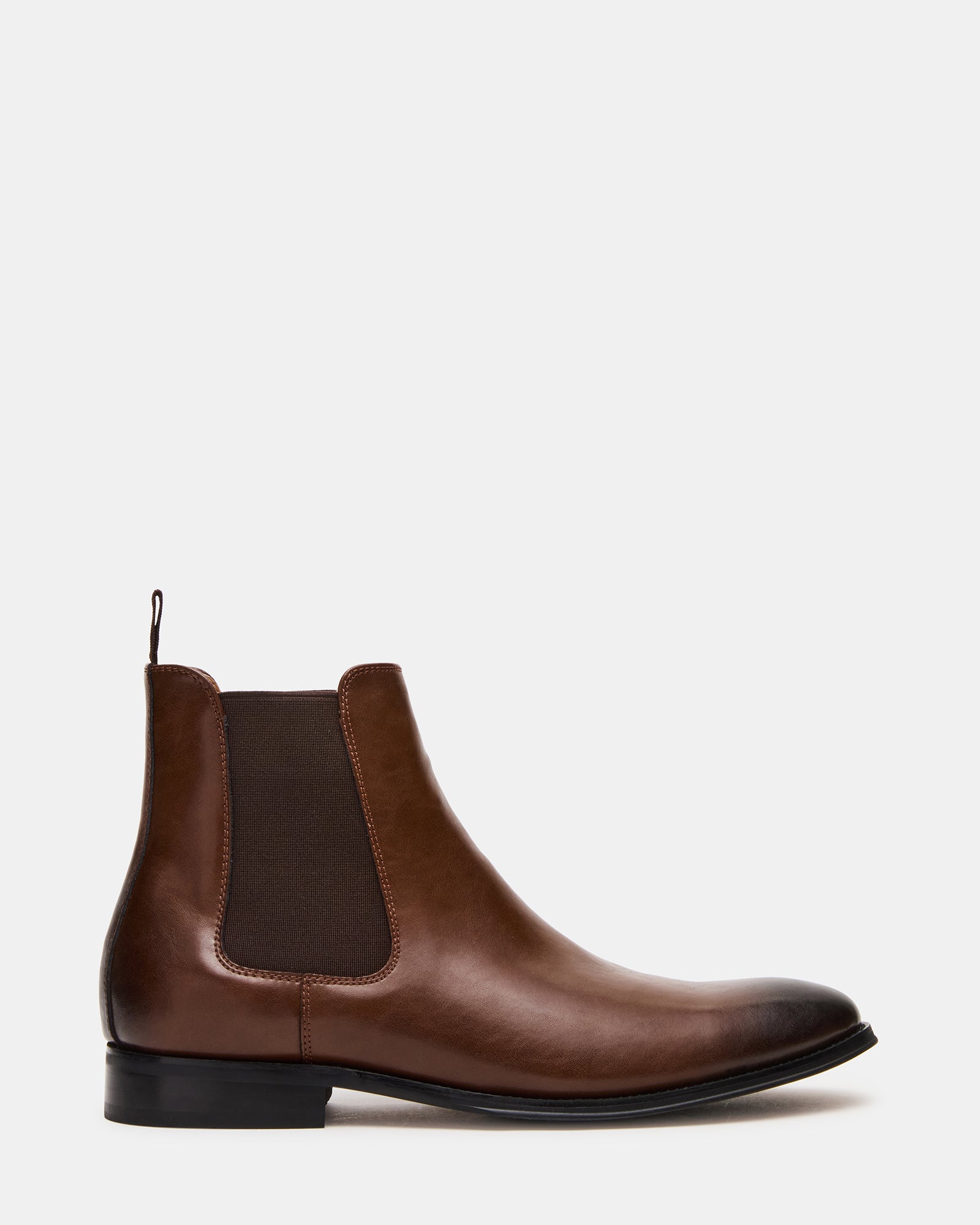Steve Madden Men's Aldair Ankle Boots - Brown - Size 7.5 - Leather Steve Madden Men's Aldair Ankle Boots - Brown - Size 7.5 - Leather