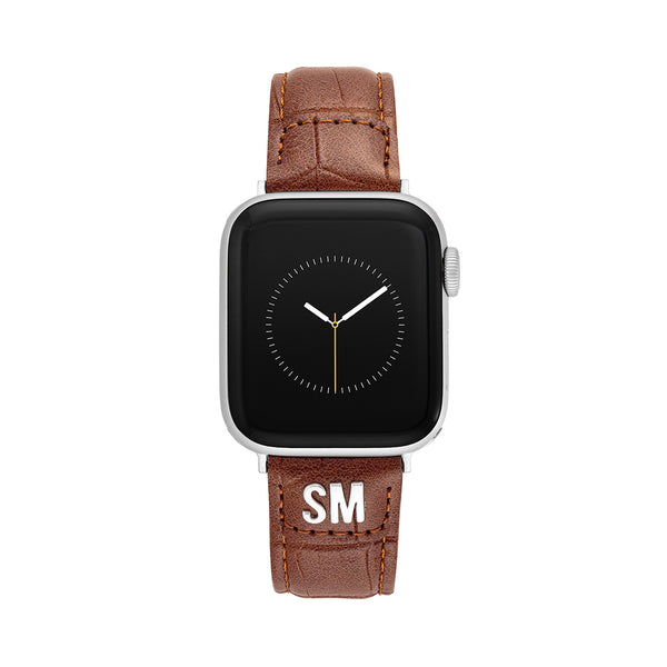 Apple Watch® TEXTURED WATCH BAND BROWN 42-44MM