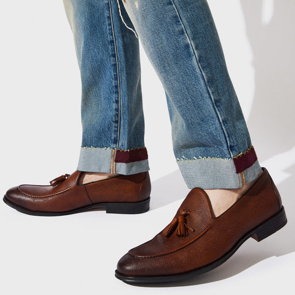 PAEN Brown Leather Dress Loafer  Men's Dress Shoes – Steve Madden