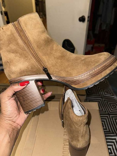 shaniya brown suede steve madden boots