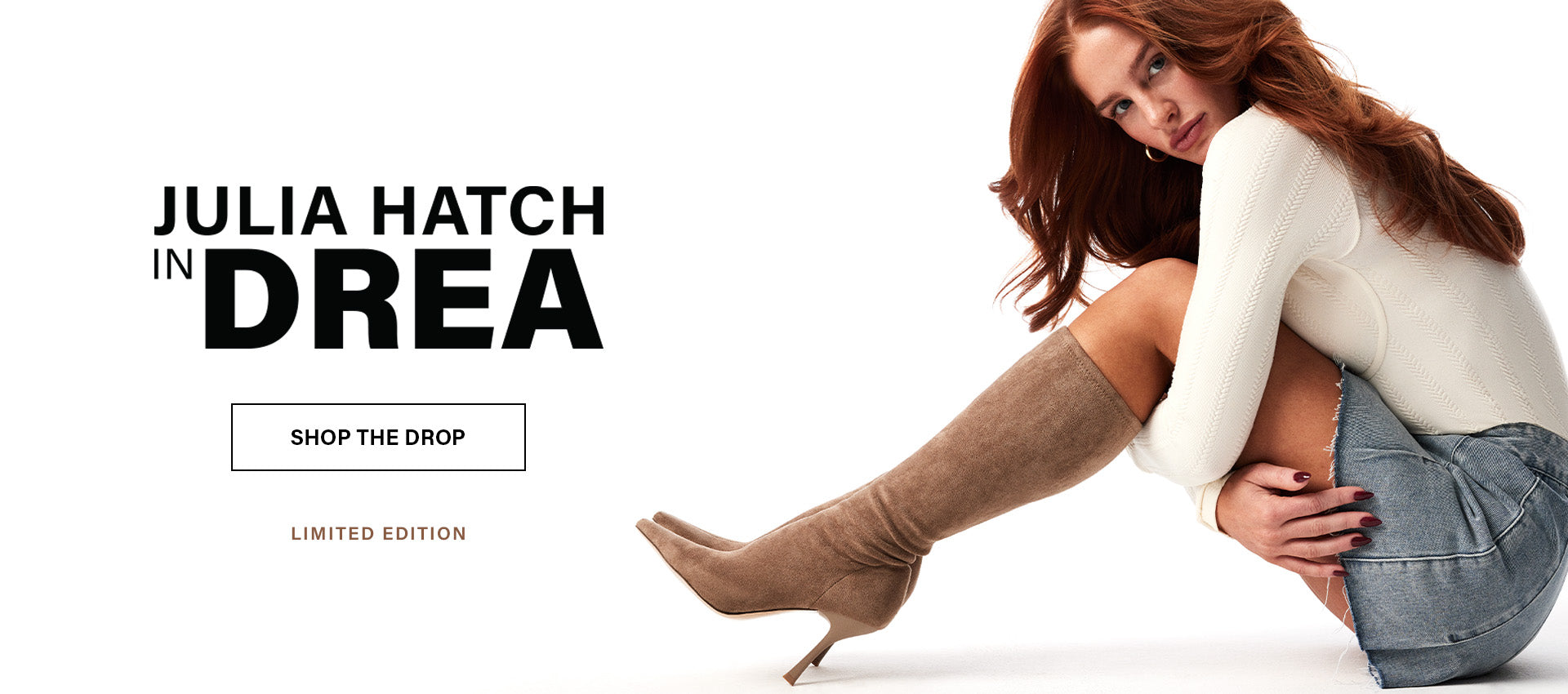 Julia hatch in DREA Shop the drop limited edition