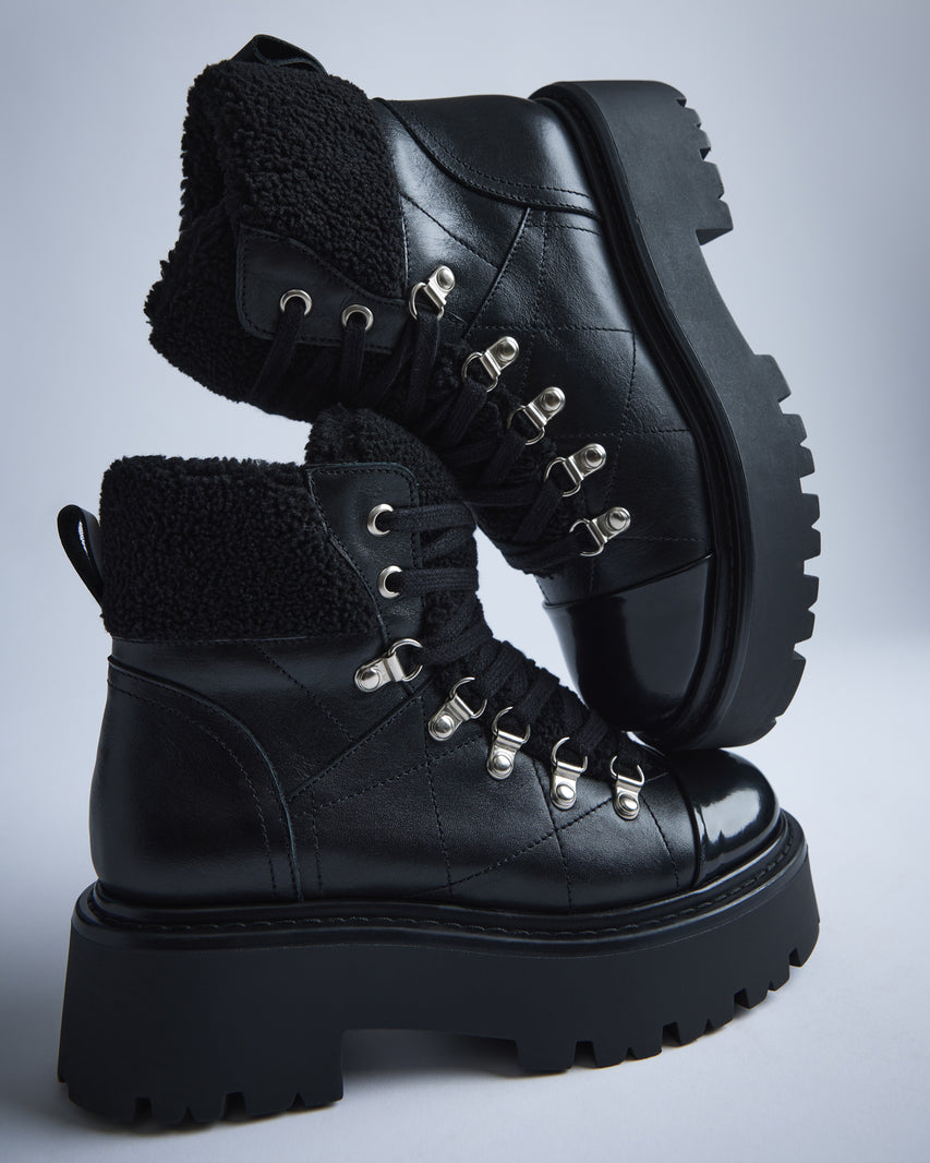 REYEN BLACK LEATHER - view 6