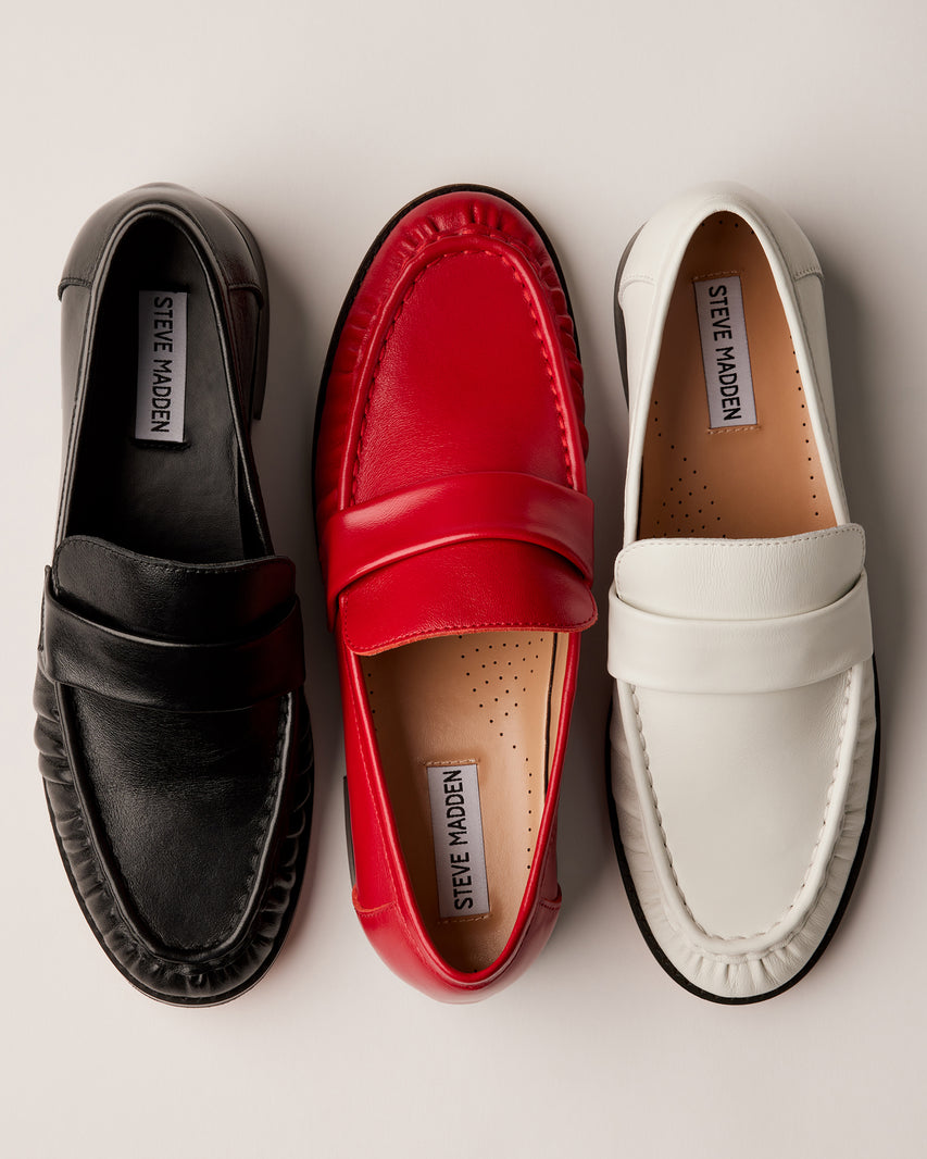 RIDLEY BLACK LEATHER