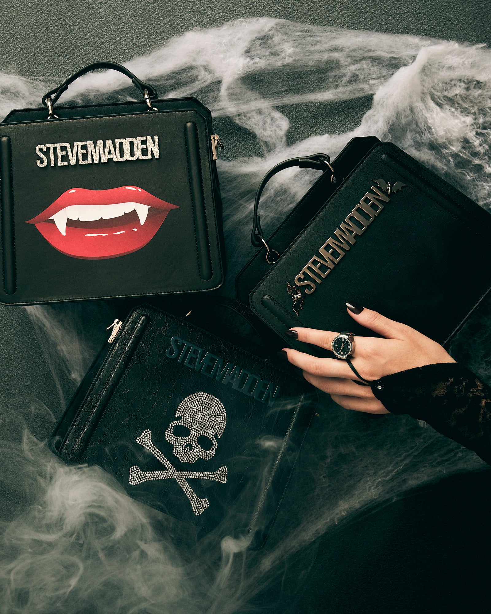 EVELYN FANG BAG BLACK