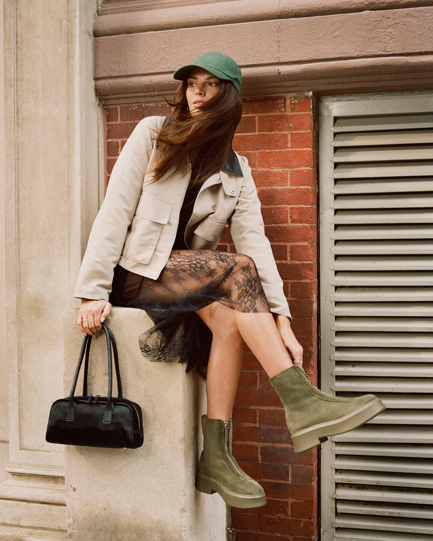 JUSTINA BARN JACKET OATMEAL