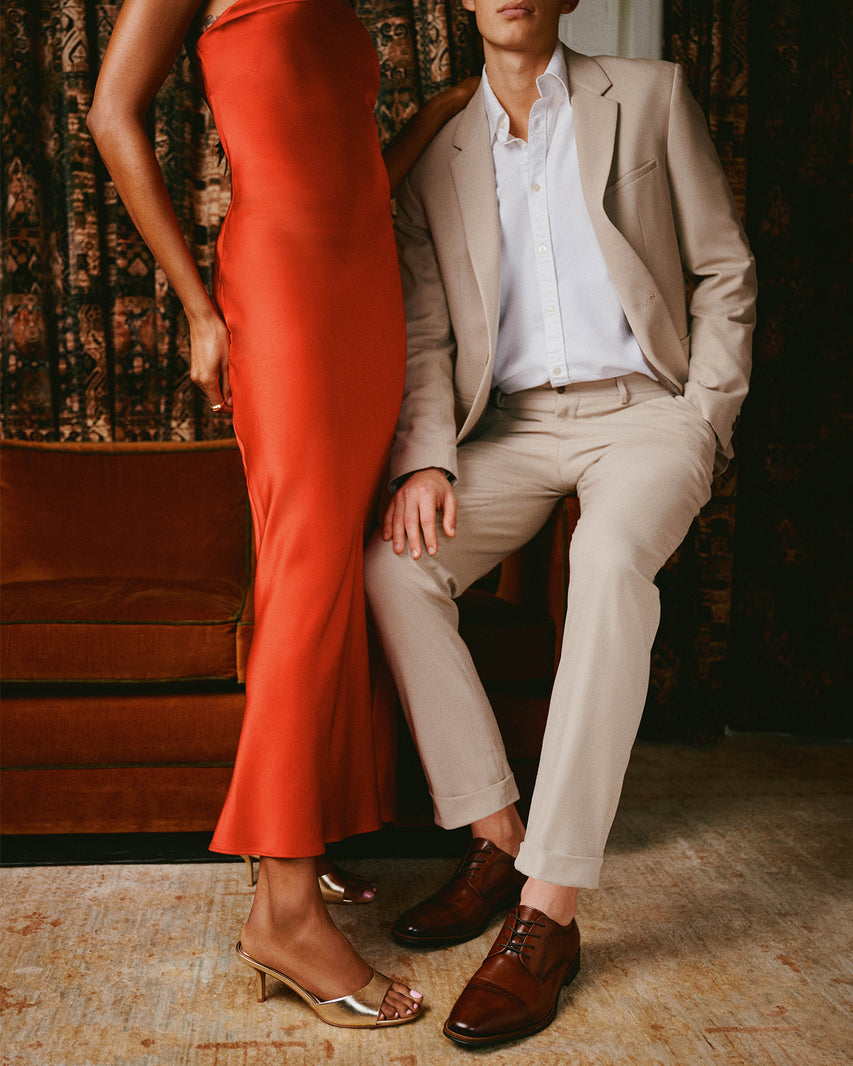 KENDRIX GOLD LEATHER