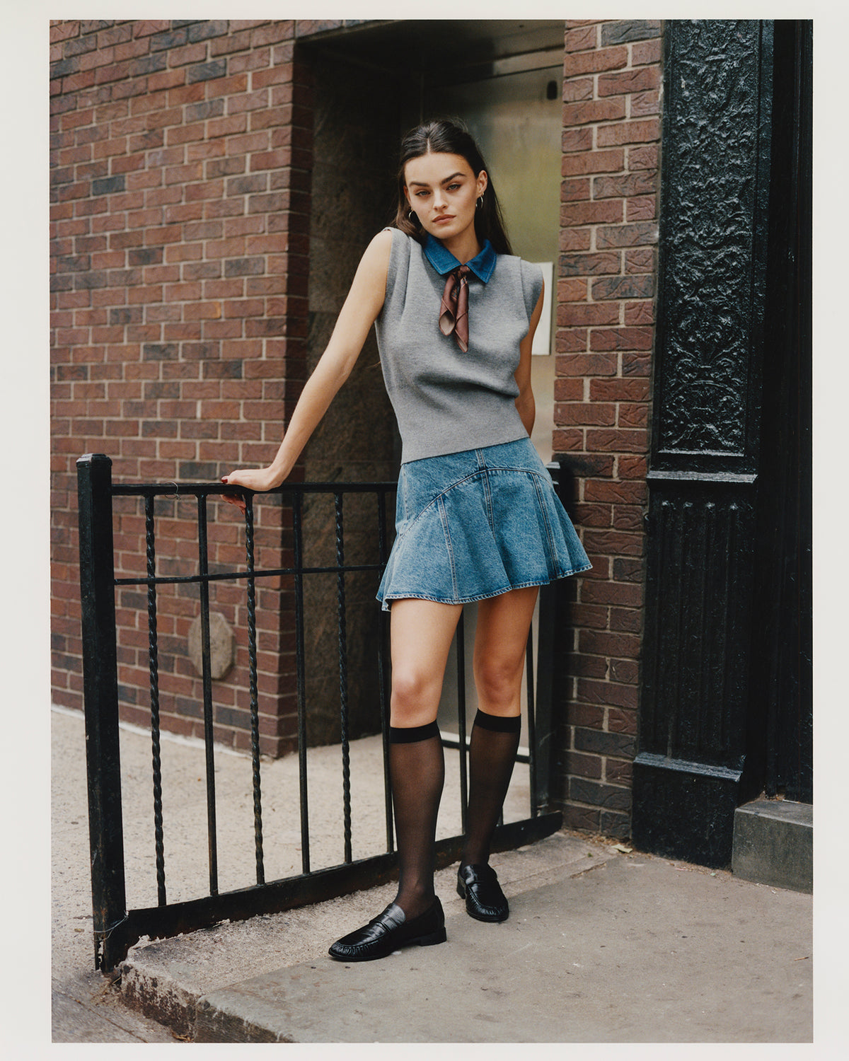 NATALIE SKIRT IMPERIAL BLUE - view 5