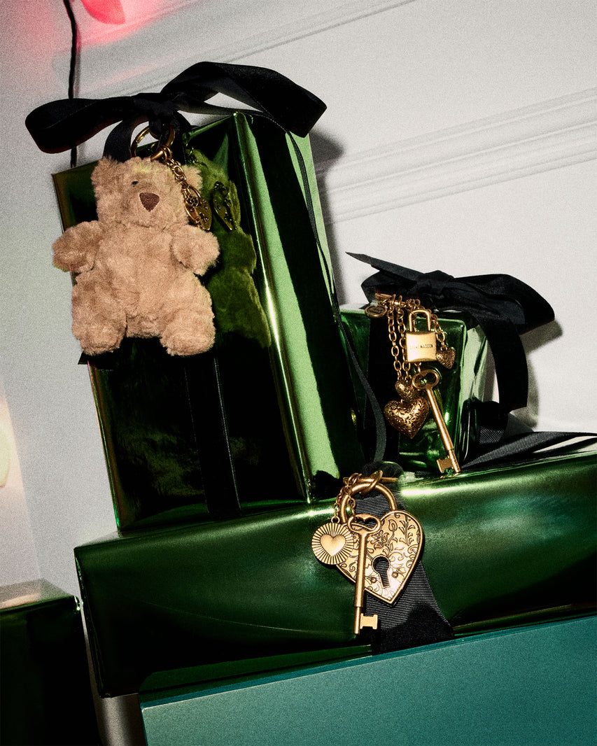 TOKEN BAG CHARM GOLD - view 4