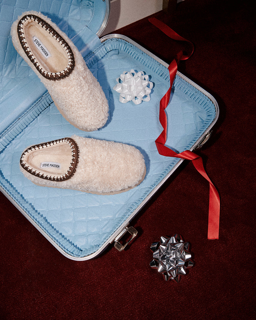 SELENA FAUX SHEARLING NATURAL - view 7