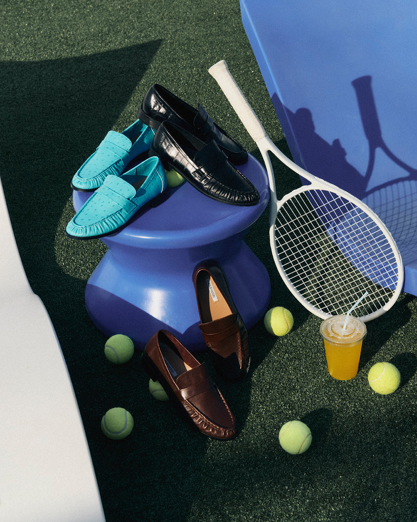 RONIE OSTRICH TURQUOISE LEATHER - view 9