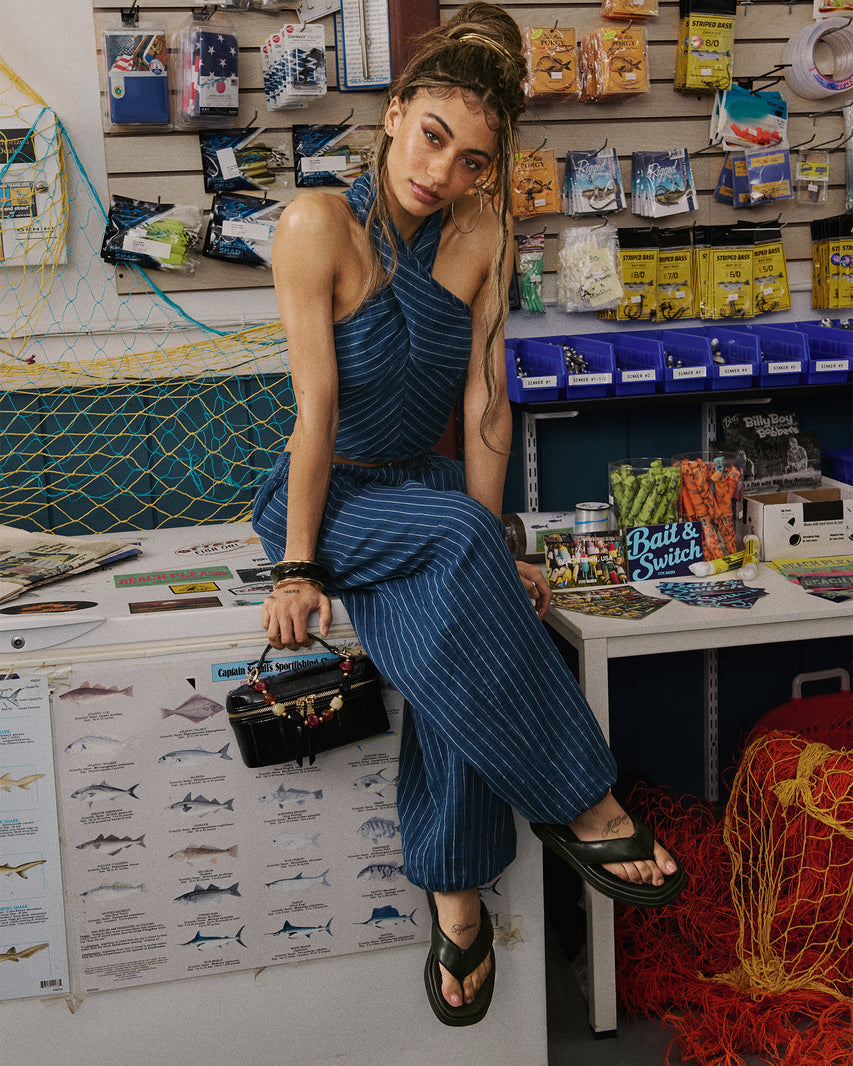 WINNIE TOP MIXED INDIGO - view 6
