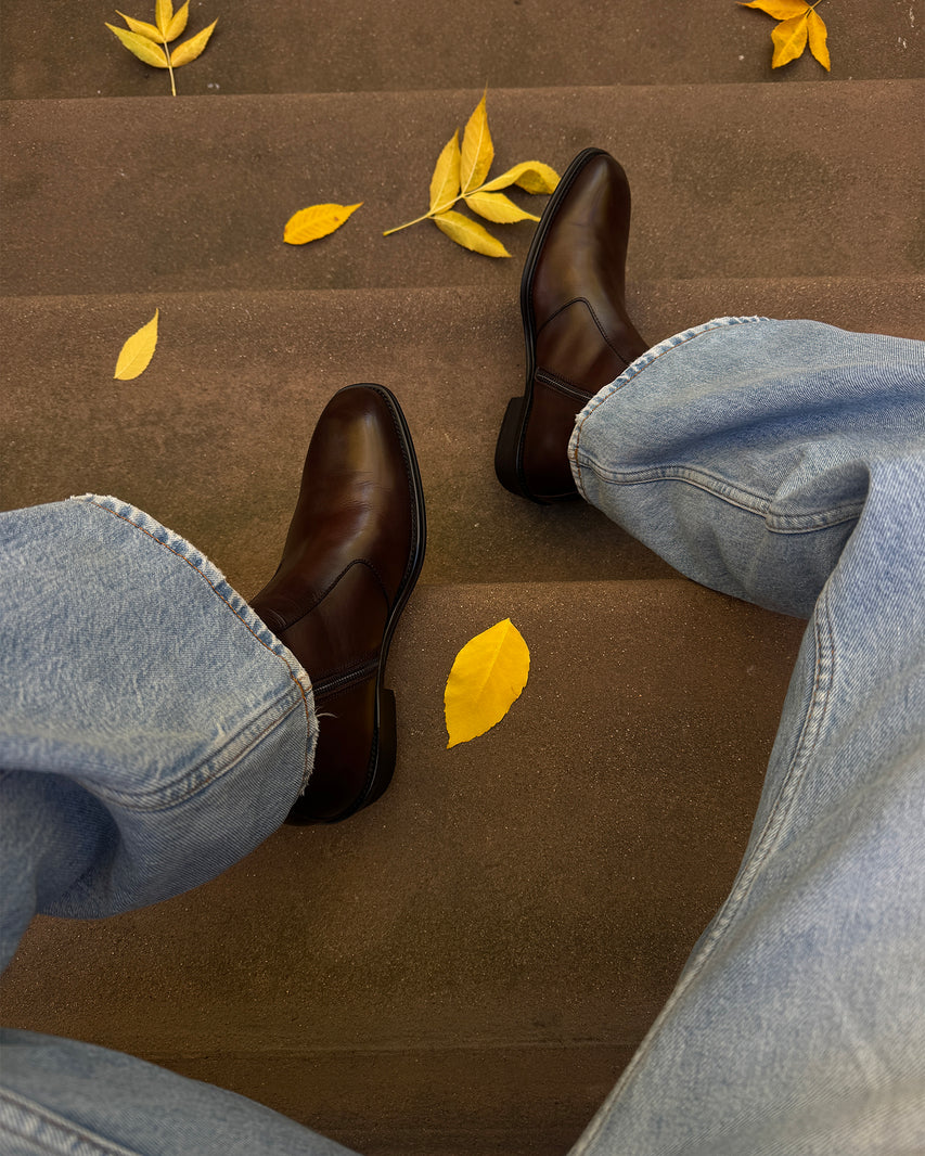 HAYNES BROWN LEATHER