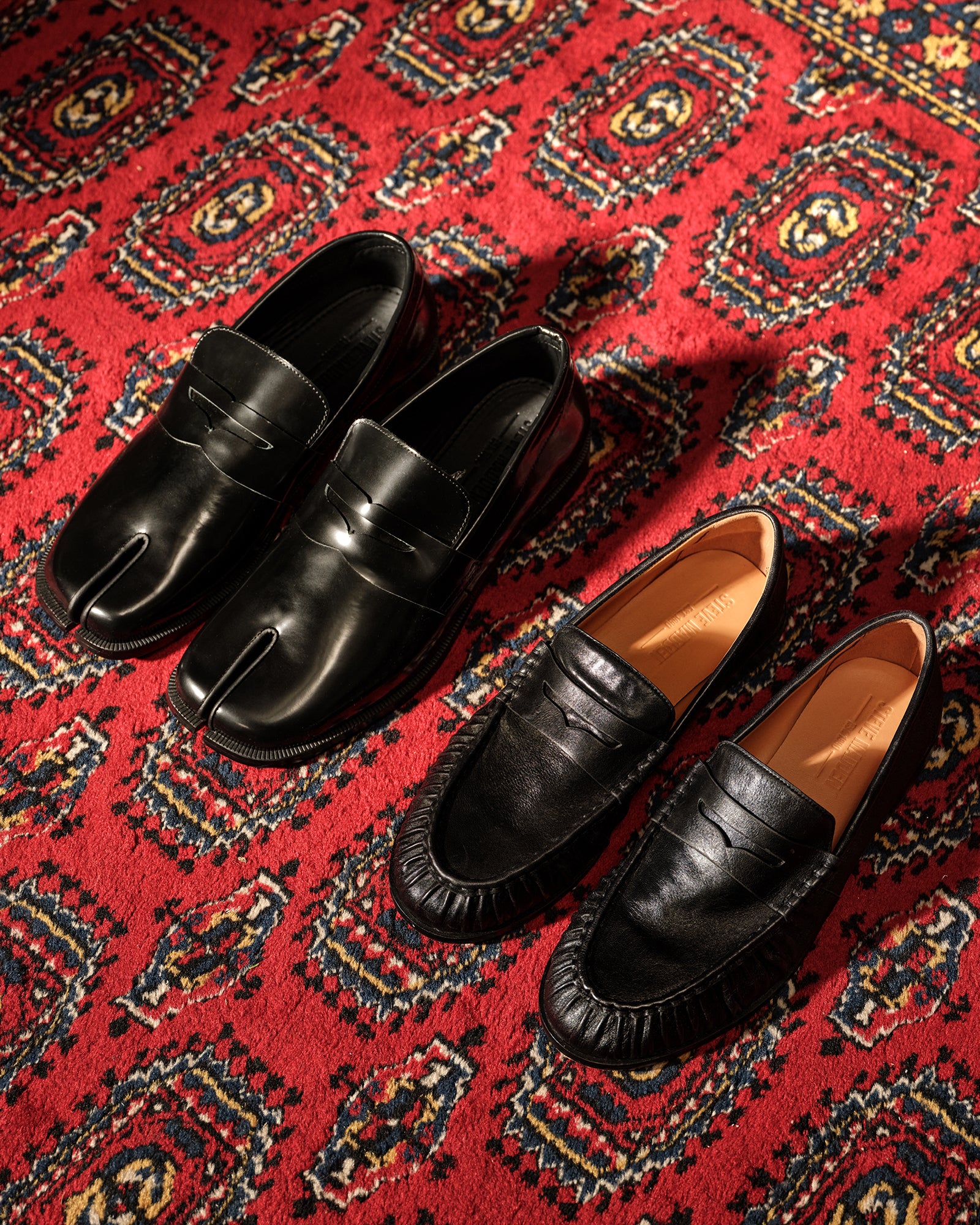 COSMIN Black Box Tabi Split-Toe Men's Loafer – Steve Madden
