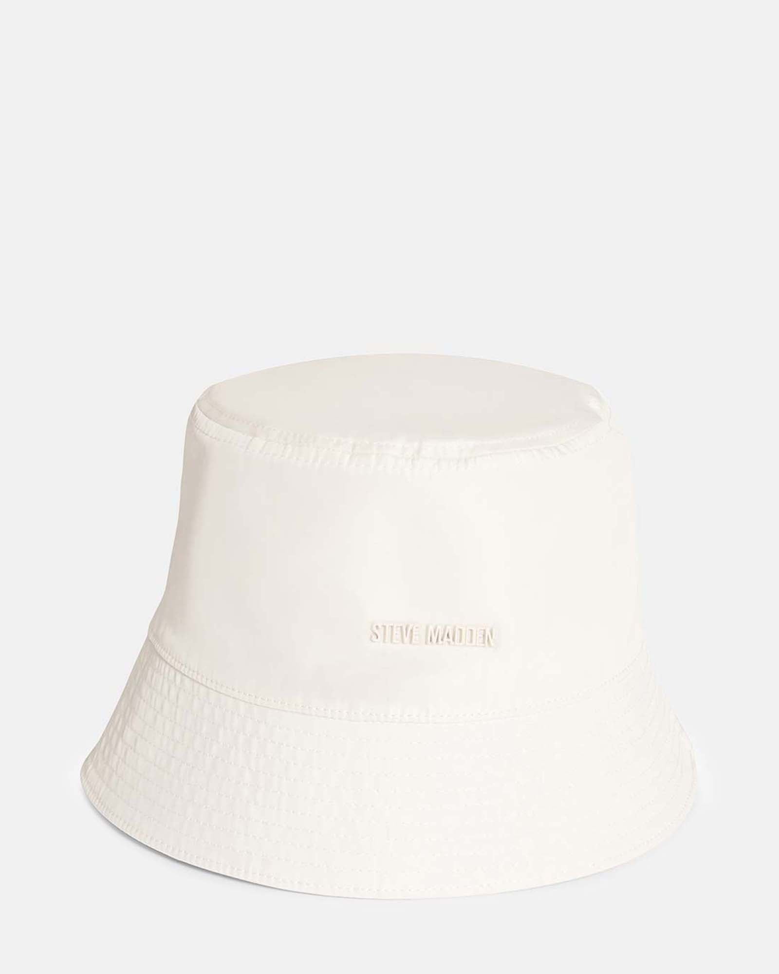 NYLON BUCKET HAT Off-White | Women's Bucket Hats – Steve Madden