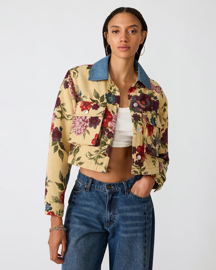 CAELAN JACKET AUTUMN BLAZE - view 2