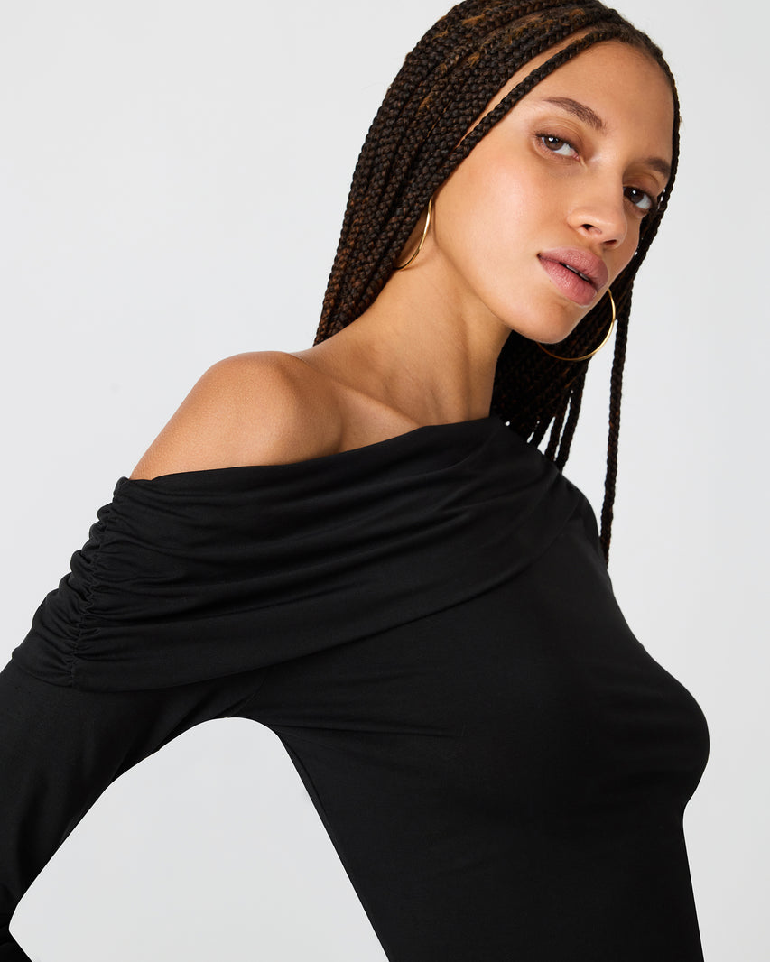 RYDER KNIT TOP BLACK - view 5