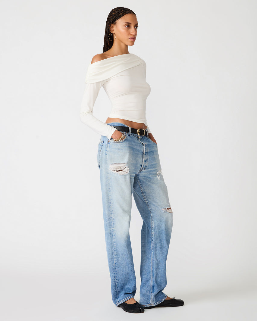 RYDER KNIT TOP CREAM - view 3