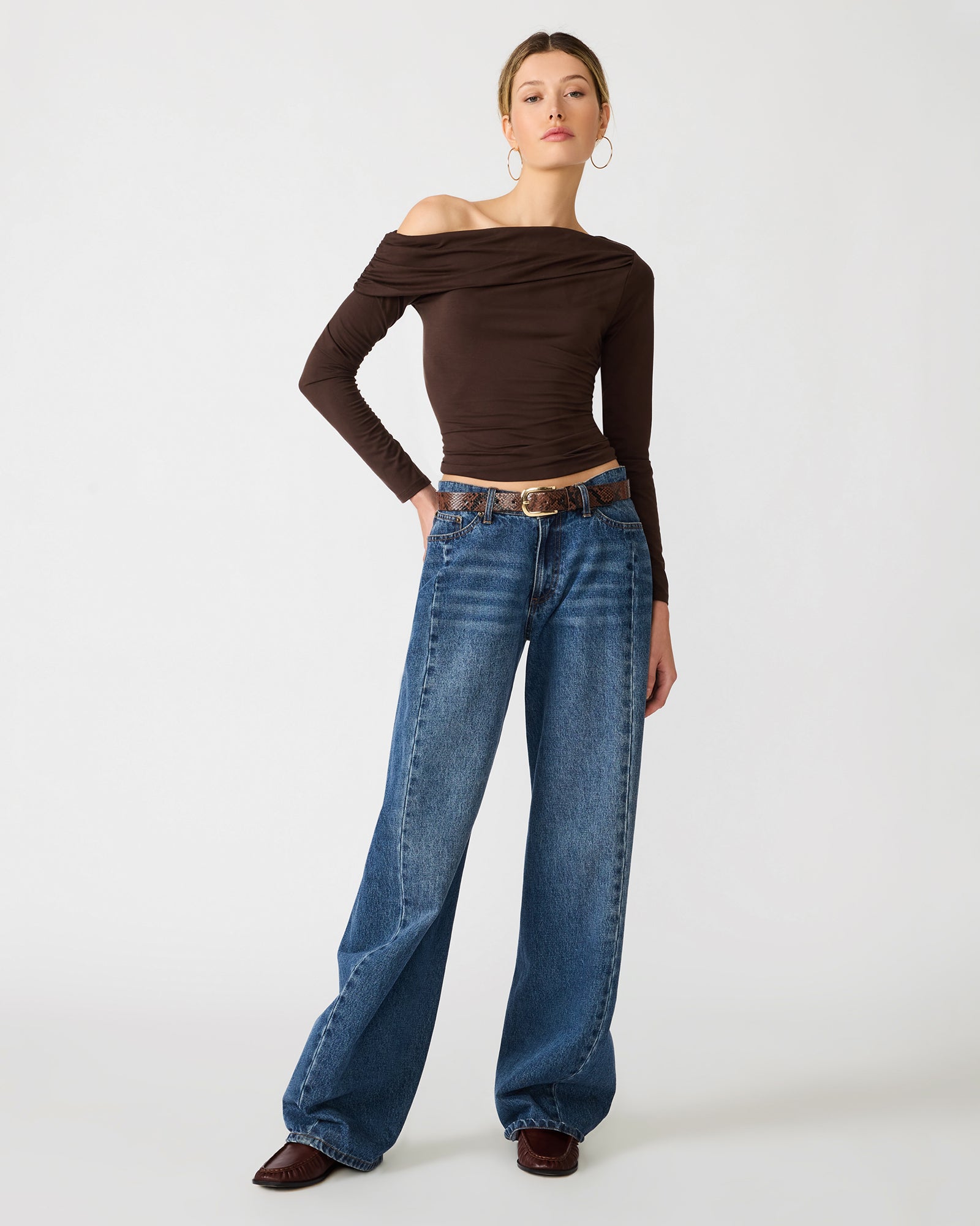 RYDER KNIT TOP WALNUT - view 2