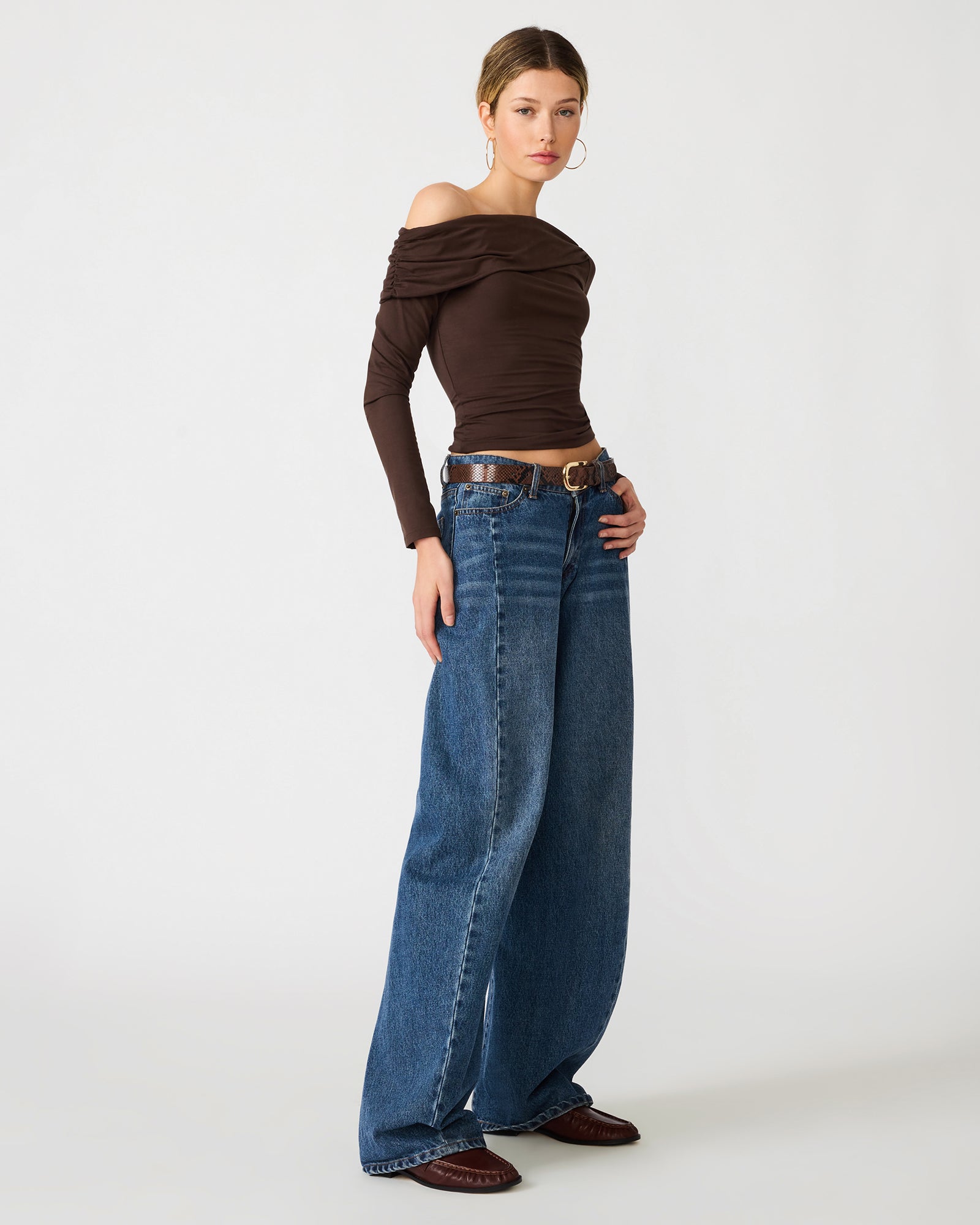 RYDER KNIT TOP WALNUT - view 3