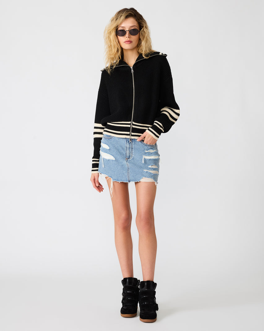 DARA SWEATER BLACK - view 2