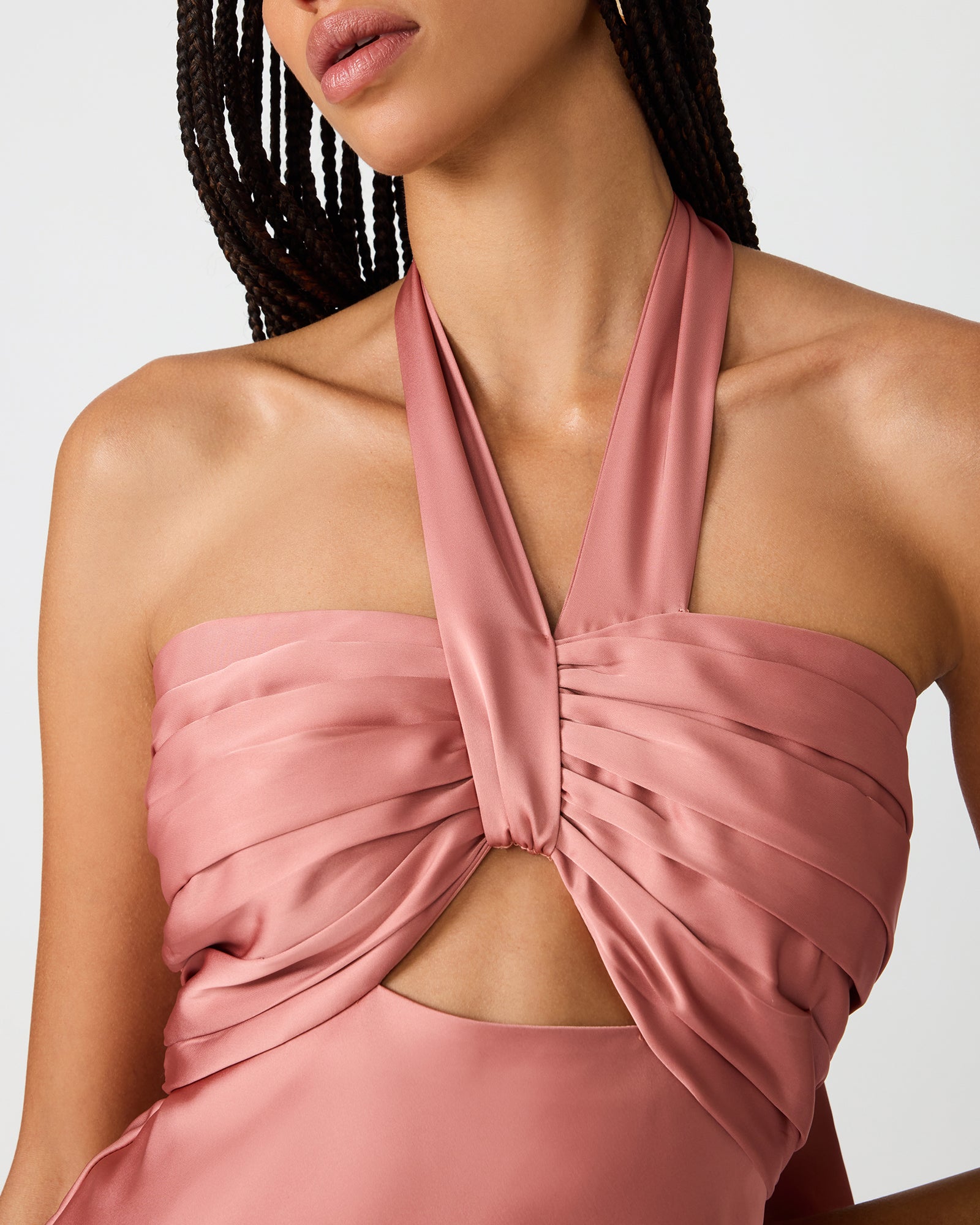 EVIANA DRESS ROSE NUDE - view 4