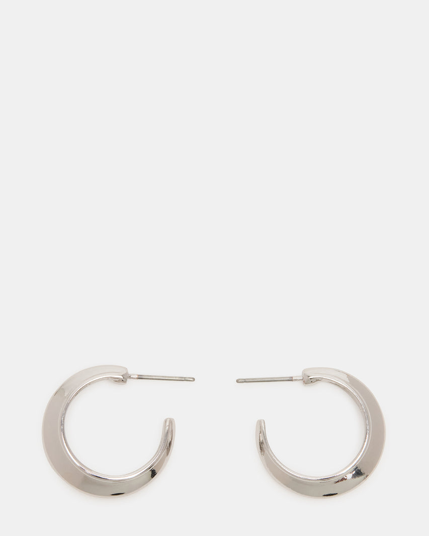 SMALL HOOP EARRINGS SILVER